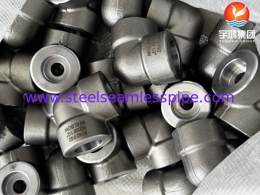 ASTM A182 F92 1/2 Inch 90° Elbow #6000 ASME B16.11 SW for Power Plants