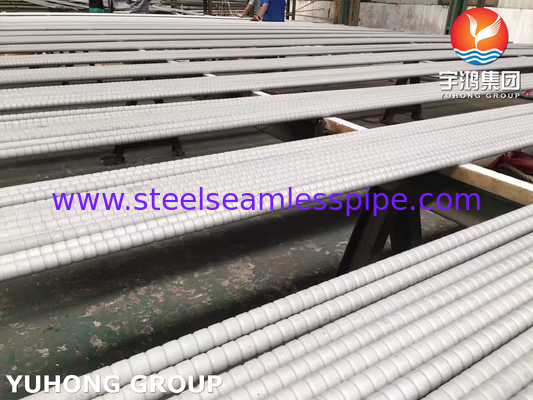 ​TP321(GOST9941 12X18H10T) Corrugated Fin Tube for Air Cooler Application