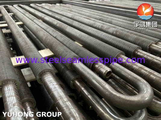 High Frequency Finned Tube HFW Heat Exchanger U Bend Finned Convection Tube
