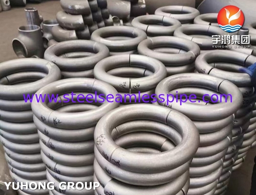 ASTM A403 WP304 Stainless Steel 180 Degree Elbow B16.9 Buttweld Pipe Fittings