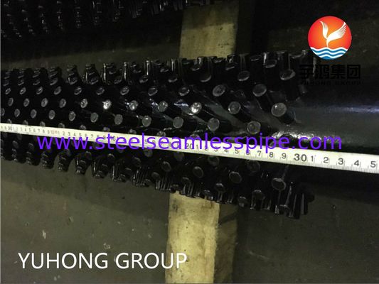 Sandblasted Oval Tube Shape ASTM A335 P9 Studded Finned Tube for High Frequency Welding