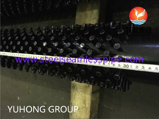 Sandblasted Oval Tube Shape HFW ASTM A335 P9 Studded Tubes for High Frequency Welding