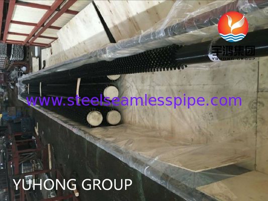 Sandblasted Oval Tube Shape ASTM A335 P9 Studded Finned Tube for High Frequency Welding