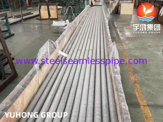 ASME SA249 TP304 AL Extruded T-Type Finned Tubes For Dry Oven Heat Exchange Round Shape