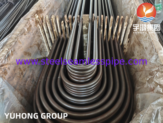 ASTM A179 Carbon Steel Seamless U Bend Tube For Tubalar Heat Exchanger Condenser
