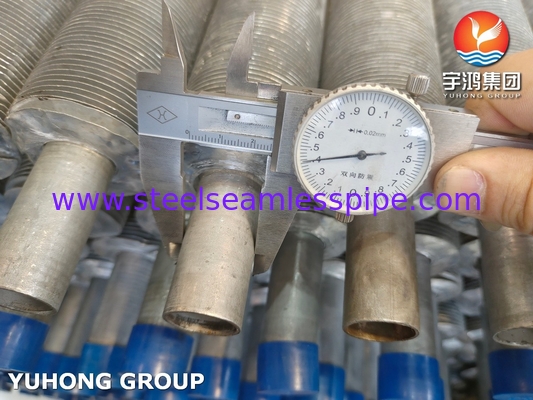 Extruded ASTM A269 TP304 Stainless Steel Finned Heat Exchanger Tube