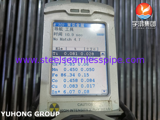 ASTM A213/ASME SA213 GR.T5  Alloy Steel Seamless Tube For Heat Exchanger and Boiler aplication