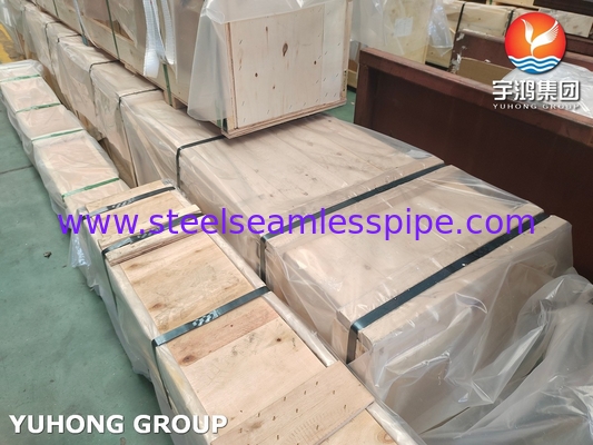 Seamless Copper Alloy Heat Condenser Tube Astm B111 C44300 O61 CuZn28Sn1