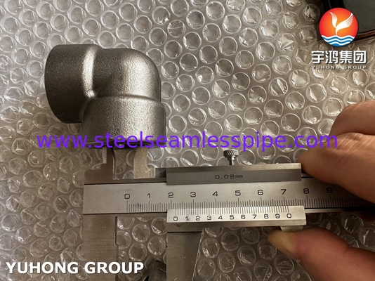 ASTM A182 F92 K92460 Steel 90 Deg Stainless Steel Elbow B16.11