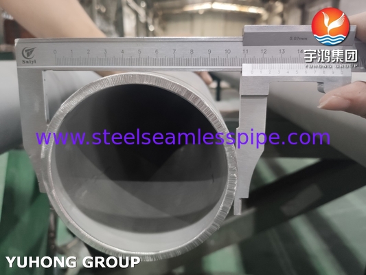 ASTM A312 TP304H Stainless Steel Seamless Pipe With High Strength
