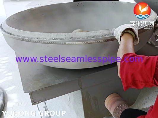 SA240 SS321 Stainless Steel Ellipsoidal Head Tanks and Storage Vessels