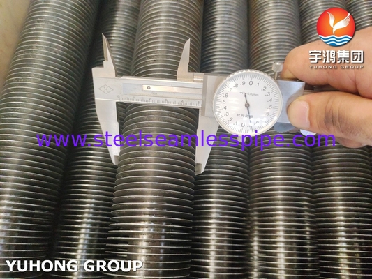 G Type Embedded Spiral Finned Tube ASME SA179 Seamless Heat Exchanger Tube