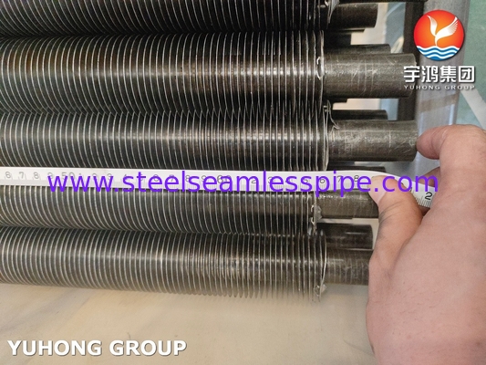 G Type Embedded Spiral Finned Tube ASME SA179 Seamless Heat Exchanger Tube
