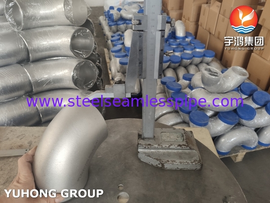 ASTM A403 WP304H Stainless Steel Buttweld Pipe Fitting 90 Degree SR Elbow