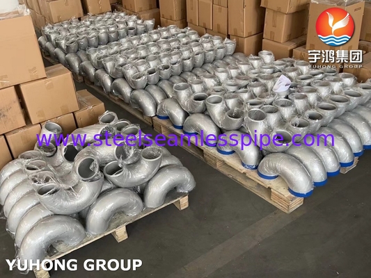 Stainless / Duplex Steel Buttweld Fitting 180 Degree Return Elbow ASME B16.9