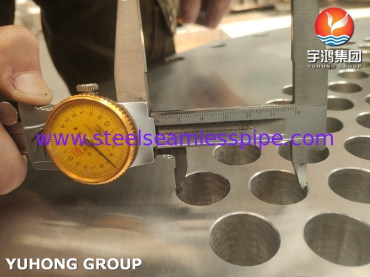 ASTM A182 F304 Stainless Steel Tube Sheet Heat Exchanger Tube Plates