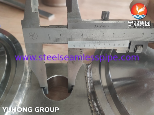ASTM A182 F51 Duplex Steel Spectacle Blind Flange / B16.48 RTJ Figure-8 Blanks