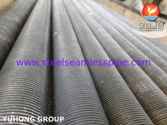 SA249 TP304 Stainless Steel Extruded Fin Tube For Rice Mill Heat Exchanger
