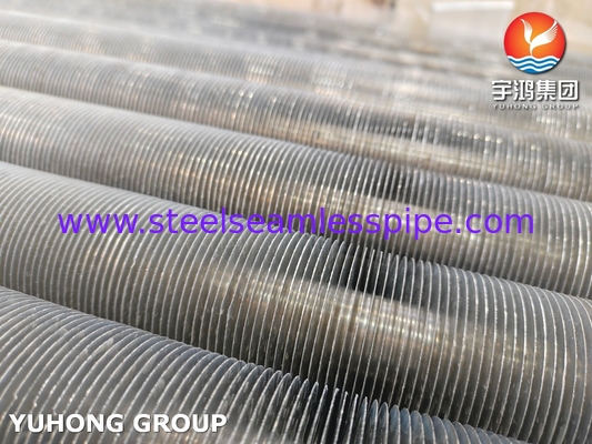 SA249 TP304 Stainless Steel Extruded Fin Tube For Rice Mill Heat Exchanger