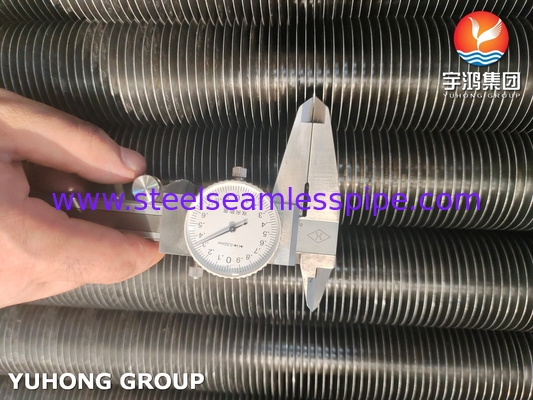 A179 Carbon Steel Fin Tube A1100 A1060 Aluminium Strip For Air Cooler