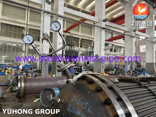Tube Bundle ASME U STAMP D-E05C ASME SA179 Carbon Steel Seamless Tube With ASME SA266 Gr.2N Tubesheet