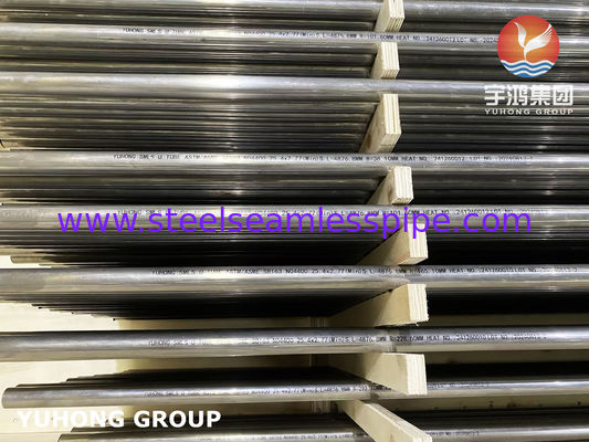 Monel 400 UNS N04400 U Bend Tube ASME SB163 Seamless Nickel Alloy Tube