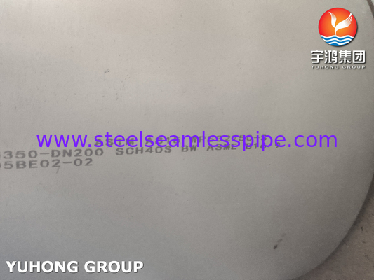 Super Duplex Steel Seamless ASTM A815 S32750-S Fitting Corrosion Resistance