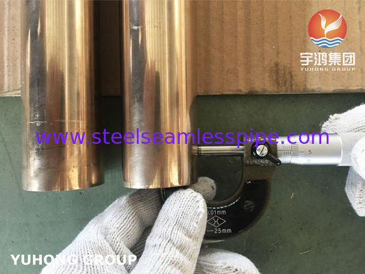 C12200 Red Copper Alloy Water Seamless Tube ASTM B88 For Water Service