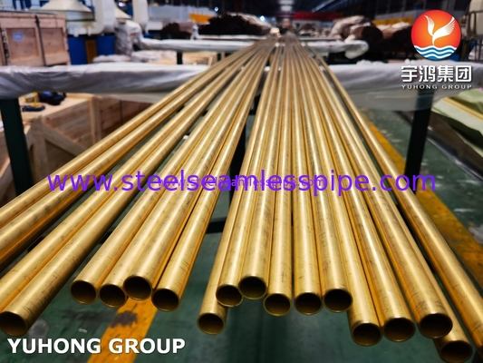 ASME SB111 / ASTM B111 C68700 Copper Alloy Seamless Tubes