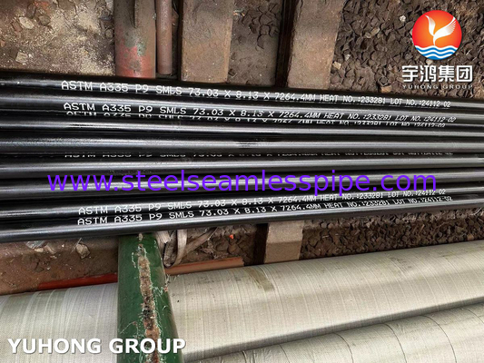 ASTM A335 P9 Seamless Alloy Steel Tube For Fired Heater
