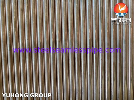 ASTM B111 C70600 Copper Alloy Tube For Heat Exchanger Condensation Plant