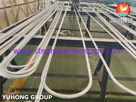 Stainless Steel Seamless Tube ASME SA213 TP304 1.4301 19.05 X 1.65 X Length For Heat Exchanger