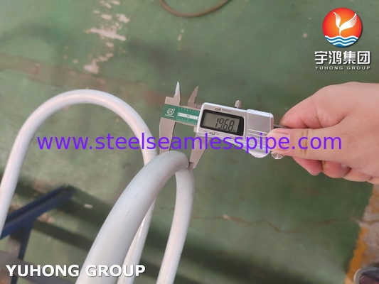 Stainless Steel Seamless Tube ASME SA213 TP304 1.4301 19.05 X 1.65 X Length For Heat Exchanger