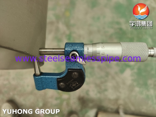 Stainless Steel Seamless Pipe EN 10216-5 D2/T1 1.4404 TP316L For Oil And Gas