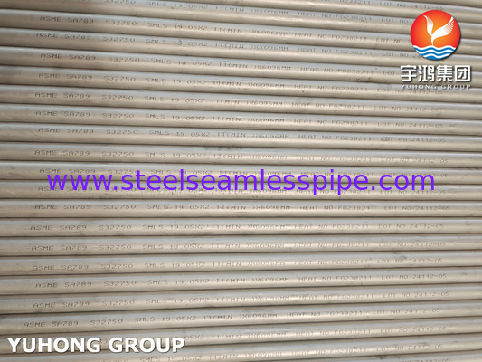 Super Duplex 2507 Tube , ASME SA789 UNS S32750 Seamless Duplex Steel Tube