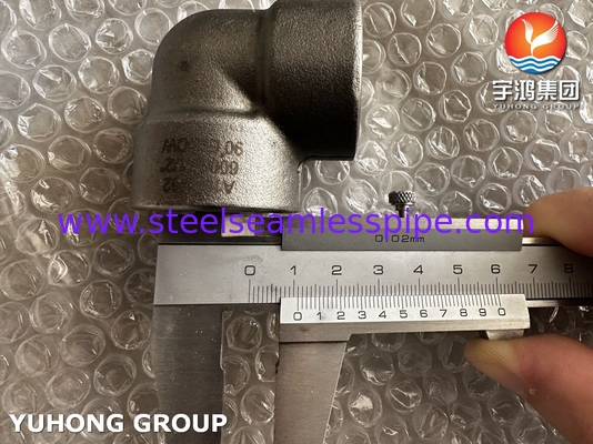ASTM A182 F92 Alloy Steel 90° Elbow 6000# High Pressure Forged Pipe Fittings