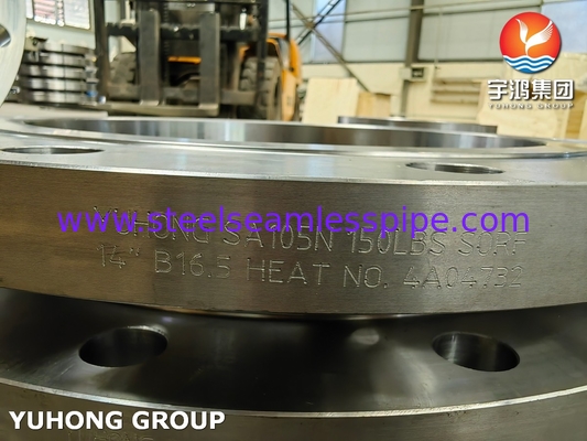 ASTM A105 / A105N Carbon Steel Slip On Flange ASME B16.5 Forged SORF Flange