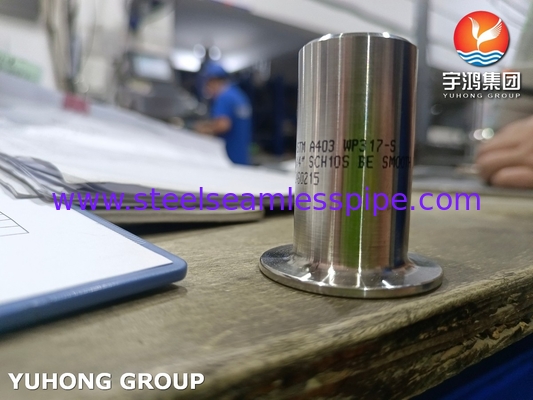 ASTM A403 WP317 Stainless Steel Stud End B16.9 Buttweld Lap Joint Stub End