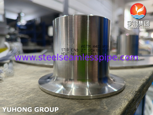 ASTM A403 WP317 Stainless Steel Stud End B16.9 Buttweld Lap Joint Stub End