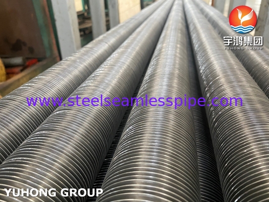 Customized High Frequency Welded / HFW Solid Finned Tube For Boiler Economizer