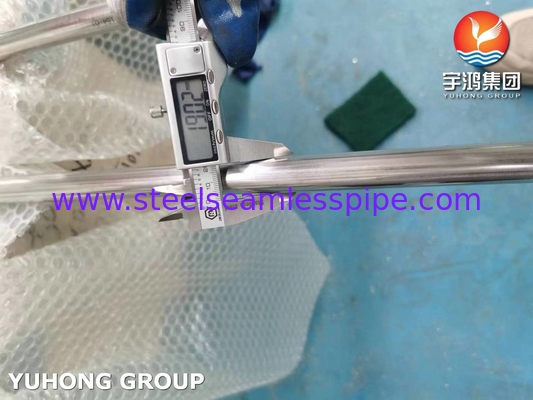 ASTM A249 TP304 BA Stainless Steel Welded Tube , Boiler and Heat Exchanger Tube