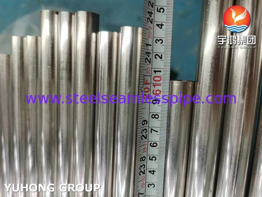 ASTM A249 TP304 BA Stainless Steel Welded Tube , Boiler and Heat Exchanger Tube
