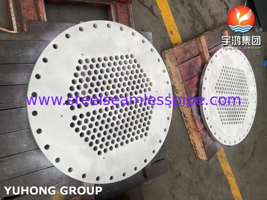 ASME SA240 SS304 Stainless Steel Tubesheet For Heat Exchanger