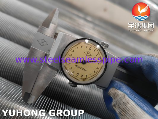 Stainless Steel Extruded Finned Tube For Heat Exchange Air Cooler