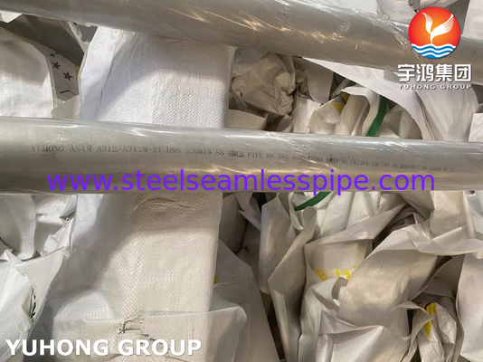 ASTM A312 Stainless Steel Seamless Tube For High Temperature Service S30815 253MA