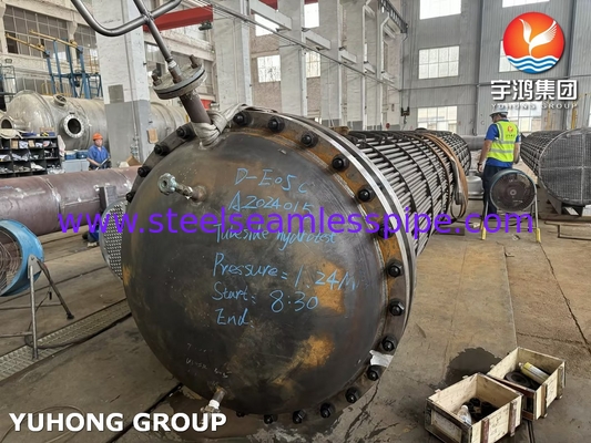 ASME  U Stamp Tube Bundle For Air Cold Heat Exchanger, Heat Transfer,  Recovery  System and  Oil Refining Projects