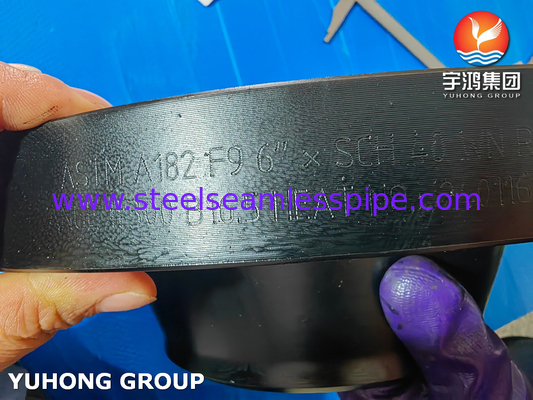ASTM A182 Gr F9 Alloy Steel Weld Neck Flange ASME B16.5 Forged WNRF Flange