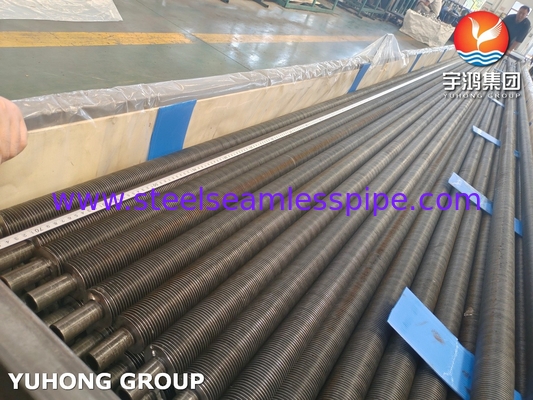 L Type Finned Pipe A179 Aluminium 1060 1100 For Cooling Tower