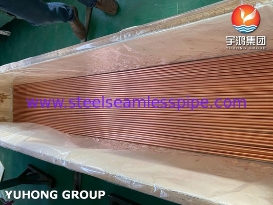 Corrosion Resistant Copper Alloy U Bend Tube For Compressed Air Coolers