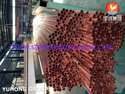 Corrosion Resistant Copper Alloy U Bend Tube For Compressed Air Coolers